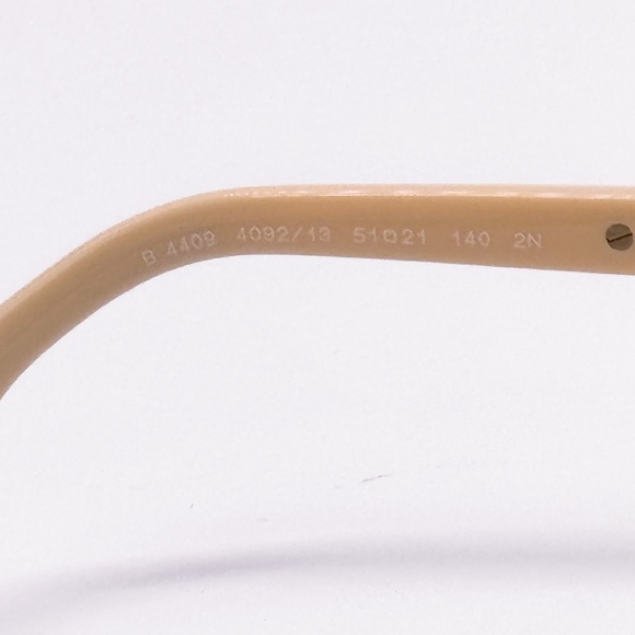 NEW BURBERRY BE4409 4092/13 WOMEN SUNGLASSES BE4409 409213 BEIGE PINK EYEWEAR - Picture 7 of 9